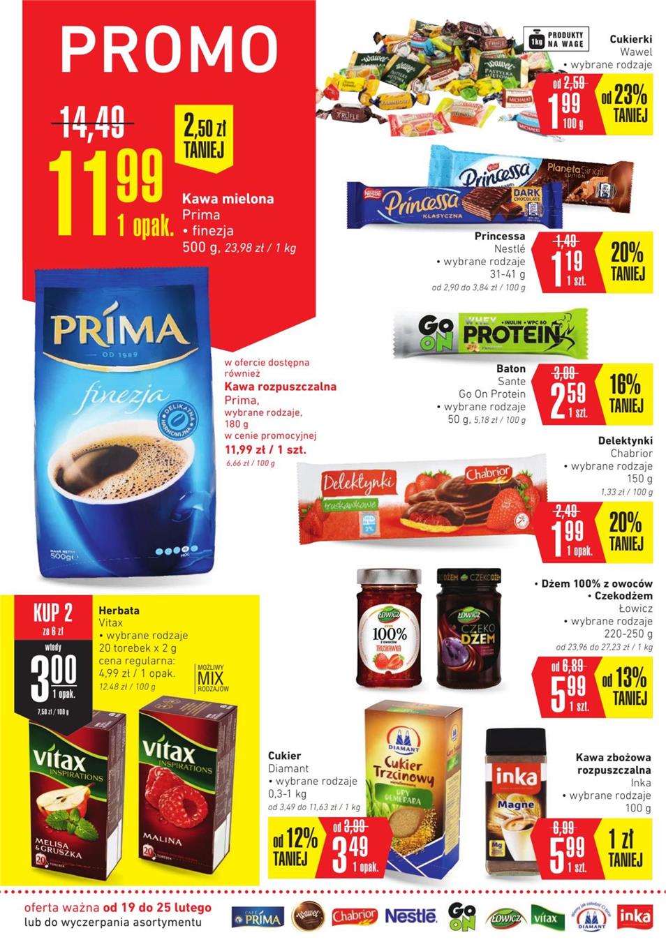 Gazetka SCA PR Polska Sp. z o.o. nr 4 od 2019-02-19 do 2019-02-25