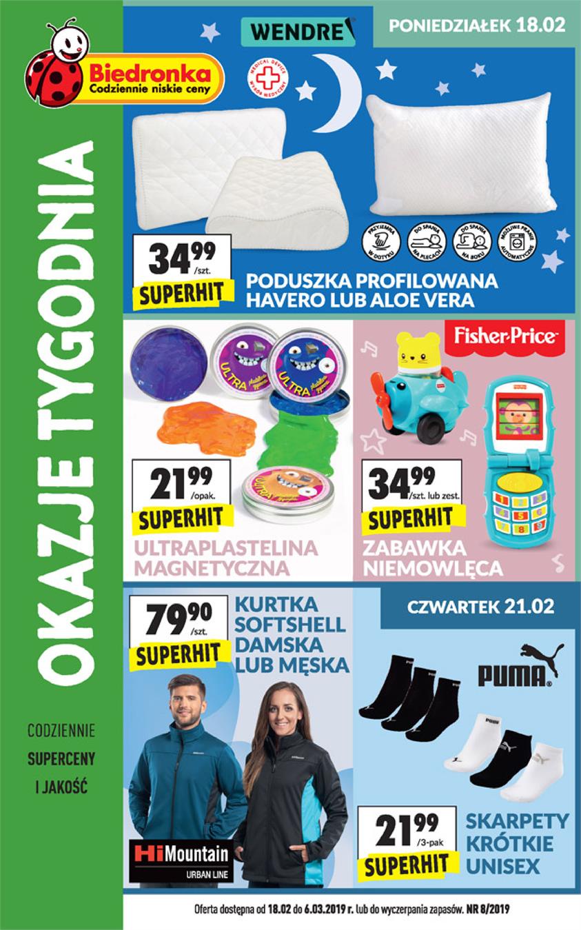 Gazetka Jeronimo Martins Polska SA nr 1 od 2019-02-18 do 2019-03-06