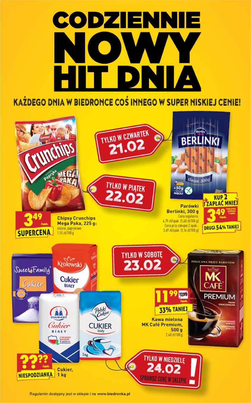Gazetka Jeronimo Martins Polska SA nr 3 od 2019-02-21 do 2019-02-27