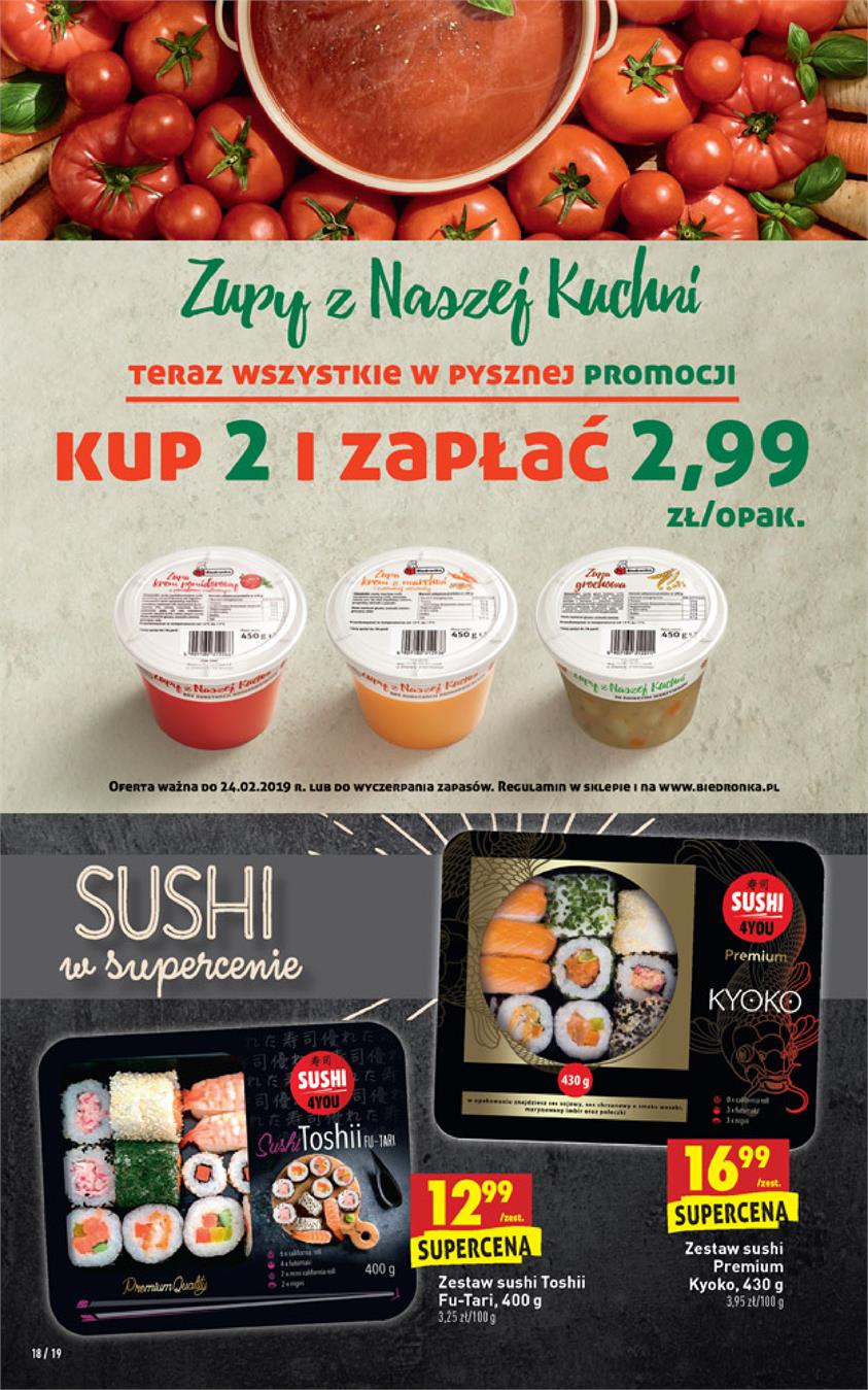 Gazetka Jeronimo Martins Polska SA nr 18 od 2019-02-21 do 2019-02-27