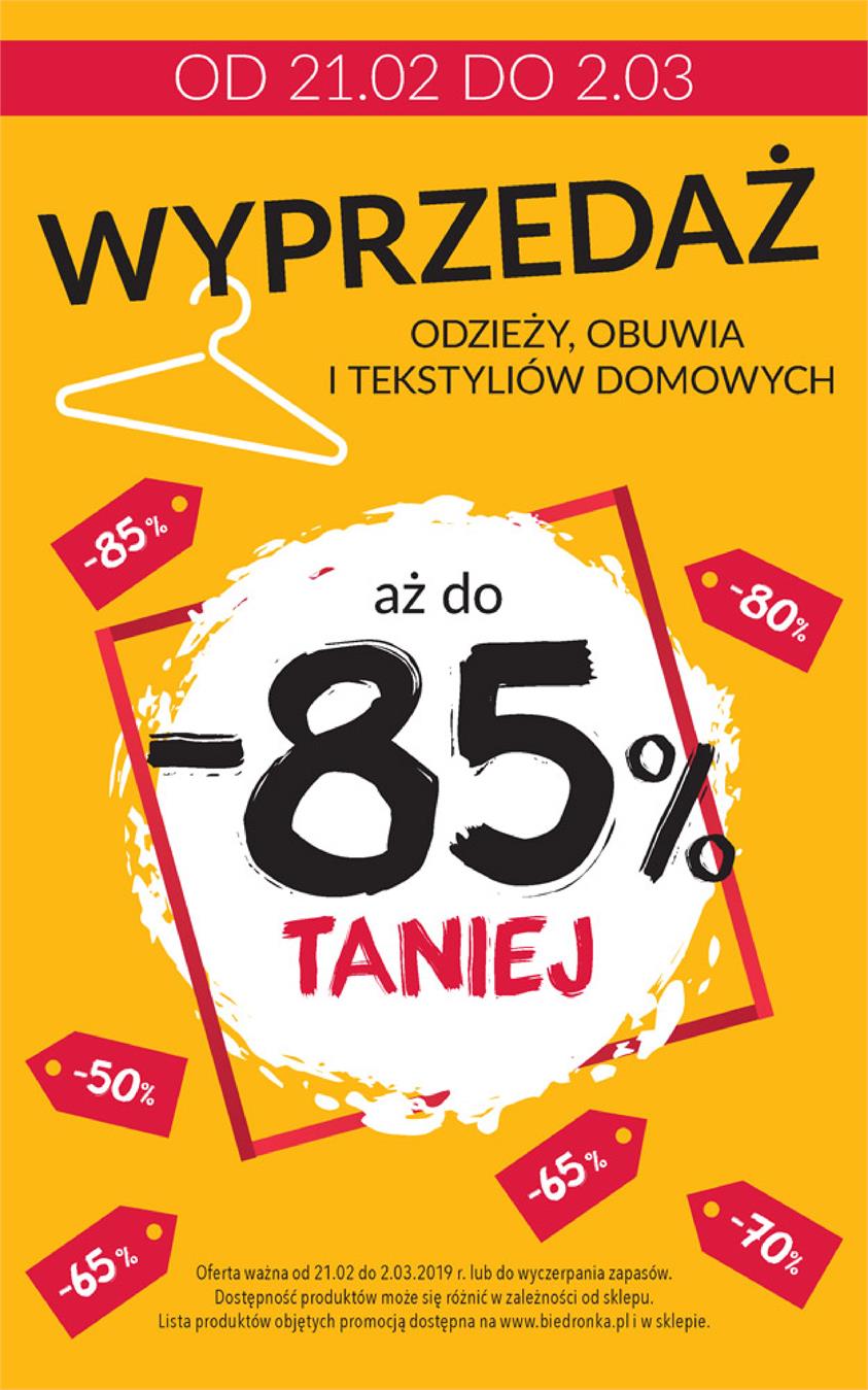 Gazetka Jeronimo Martins Polska SA nr 48 od 2019-02-21 do 2019-02-27