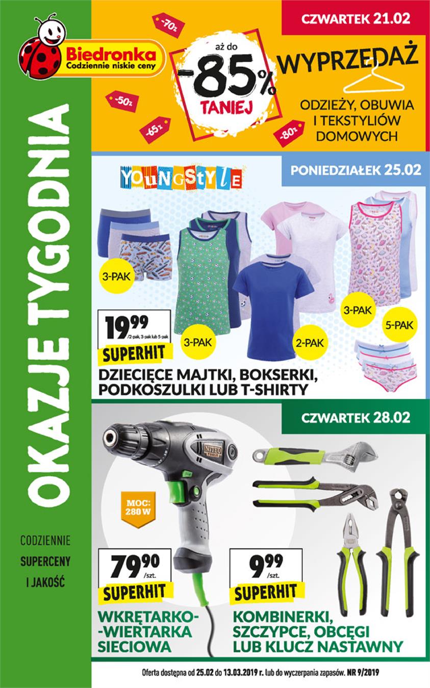 Gazetka Jeronimo Martins Polska SA nr 1 od 2019-02-25 do 2019-03-13