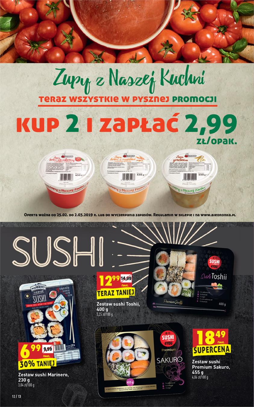 Gazetka Jeronimo Martins Polska SA nr 12 od 2019-02-25 do 2019-03-03