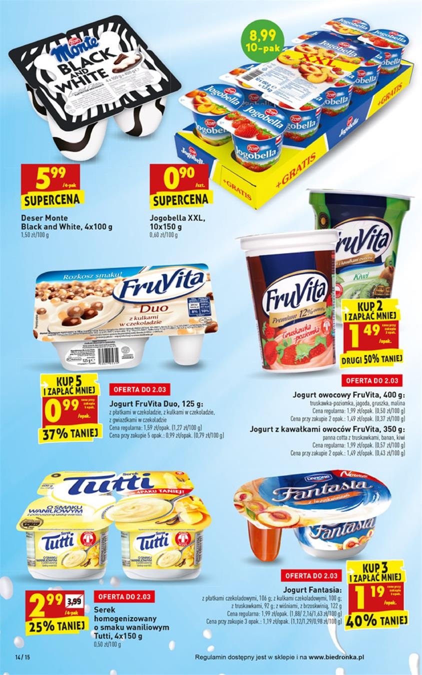Gazetka Jeronimo Martins Polska SA nr 14 od 2019-02-28 do 2019-03-06