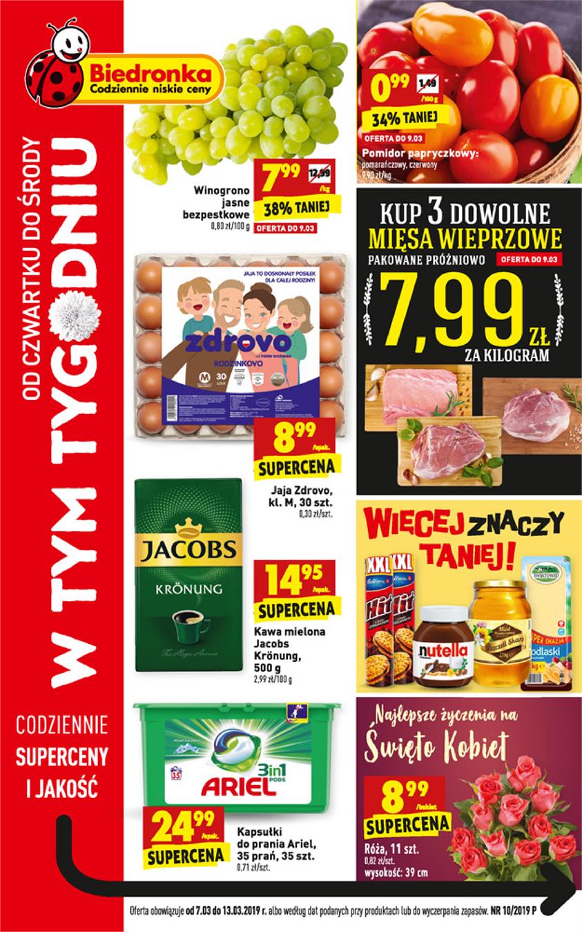 Gazetka Jeronimo Martins Polska SA nr 1 od 2019-03-07 do 2019-03-13