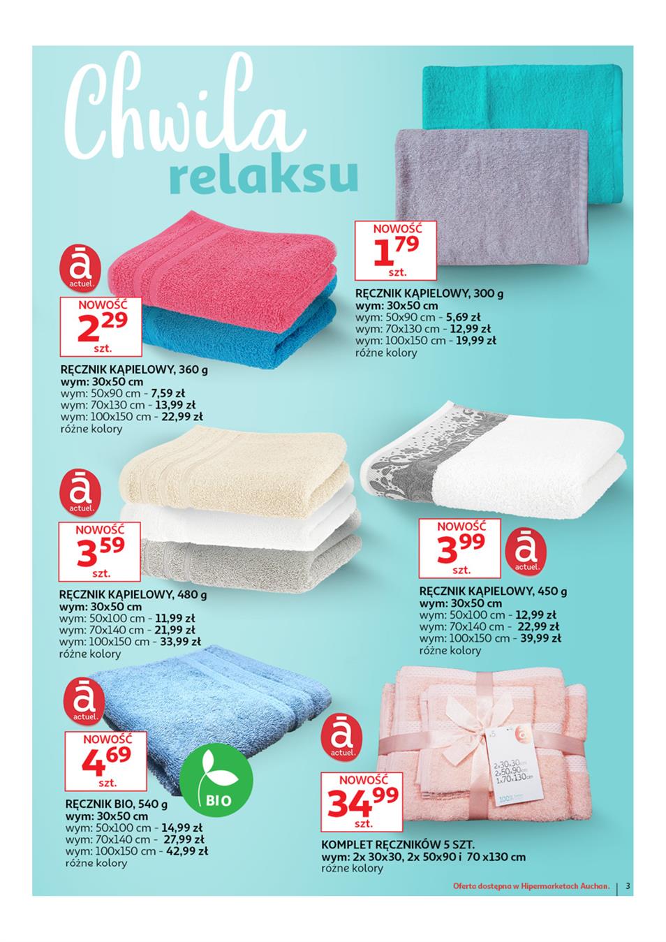 Gazetka Auchan Polska Sp. z o.o. nr 3 od 2019-03-14 do 2019-03-27