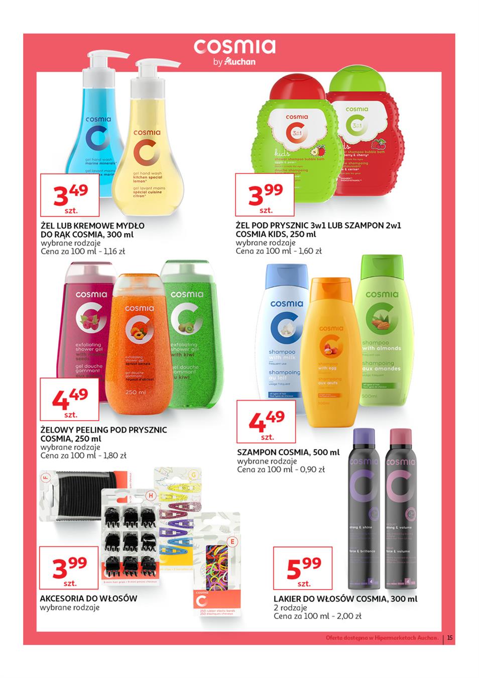 Gazetka Auchan Polska Sp. z o.o. nr 15 od 2019-03-14 do 2019-03-27