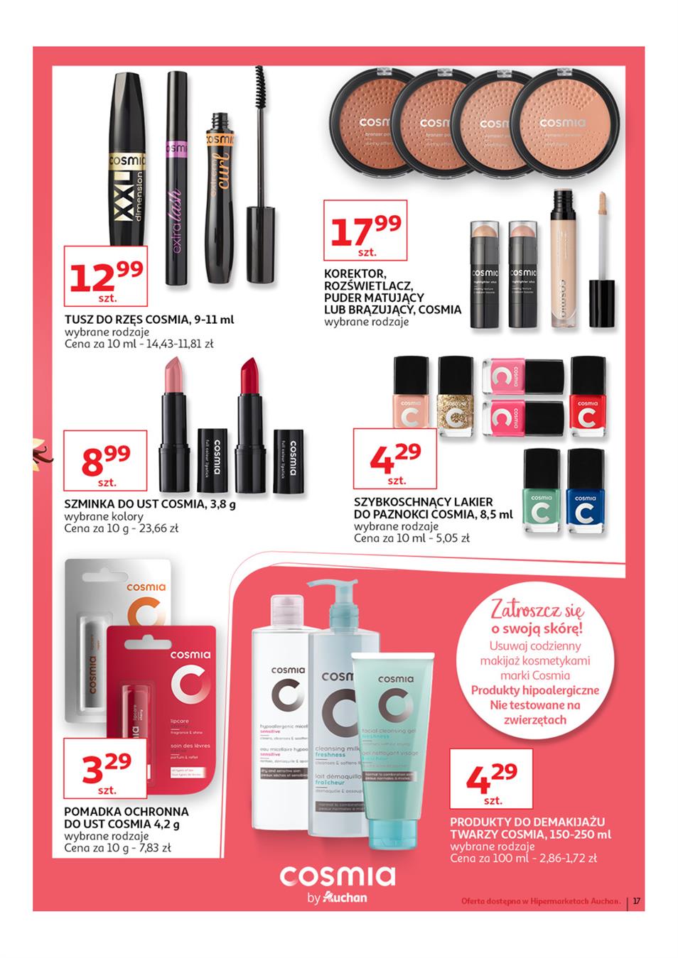 Gazetka Auchan Polska Sp. z o.o. nr 17 od 2019-03-14 do 2019-03-27