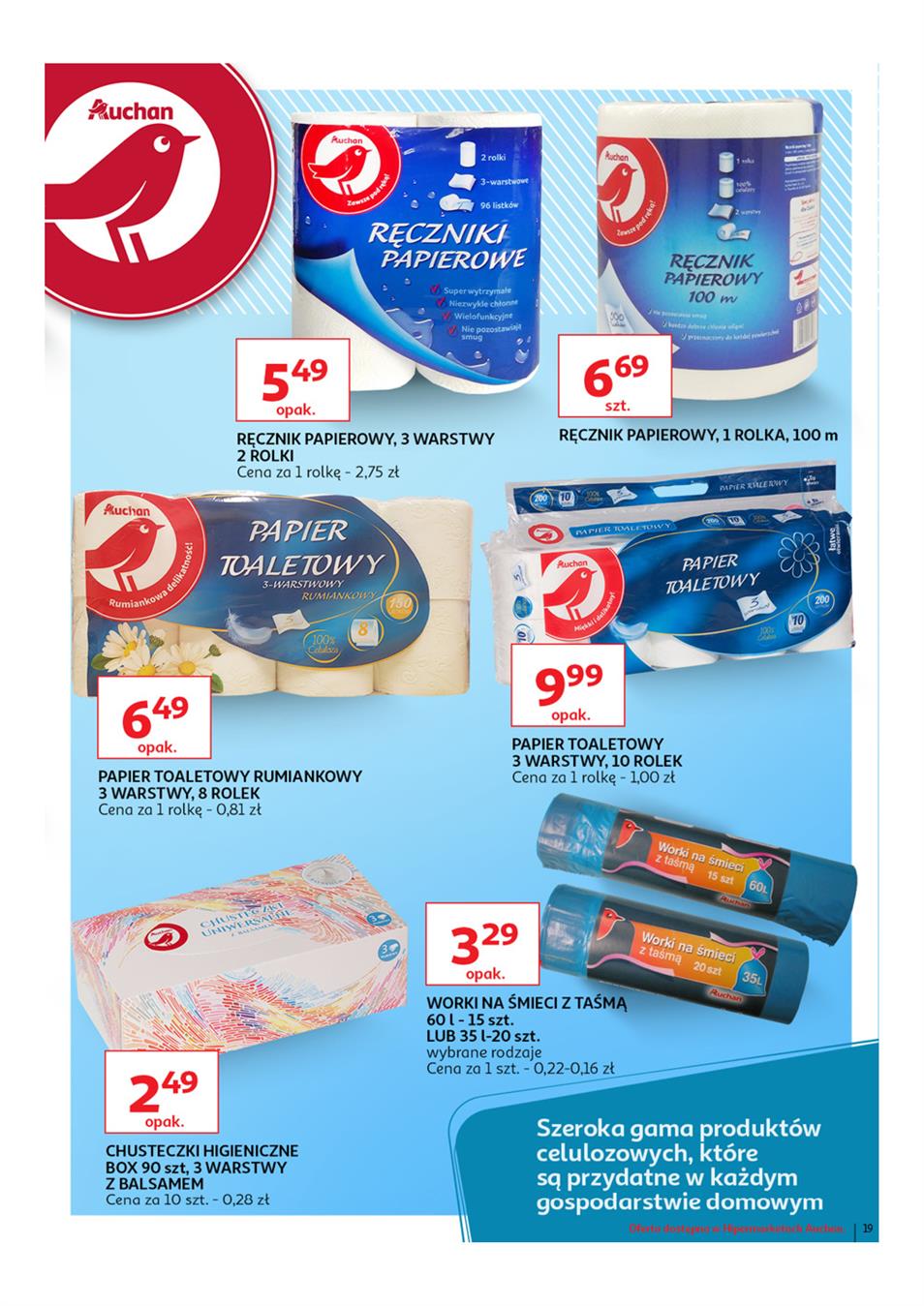 Gazetka Auchan Polska Sp. z o.o. nr 19 od 2019-03-14 do 2019-03-27