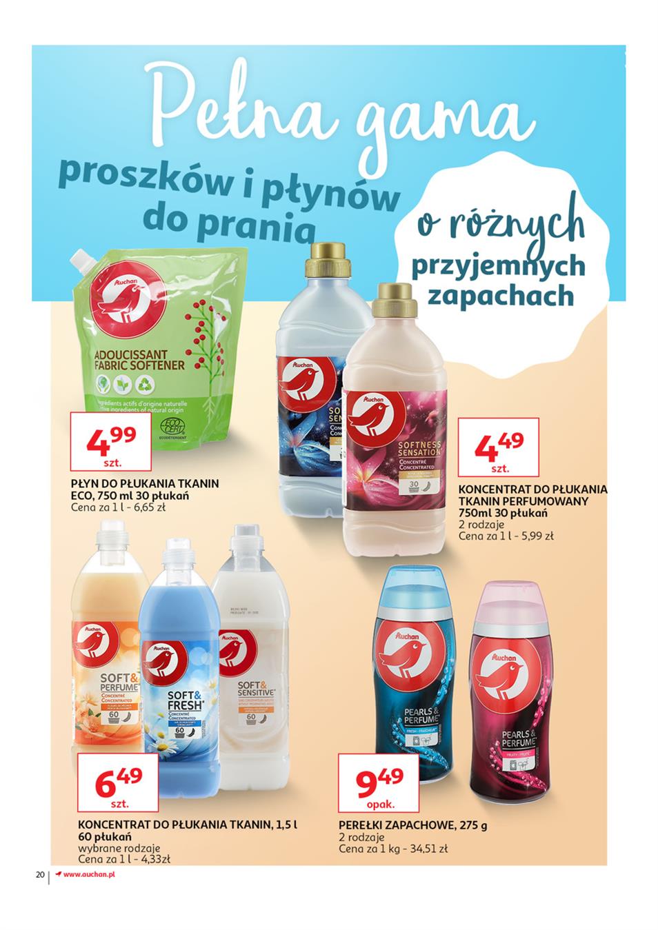 Gazetka Auchan Polska Sp. z o.o. nr 20 od 2019-03-14 do 2019-03-27