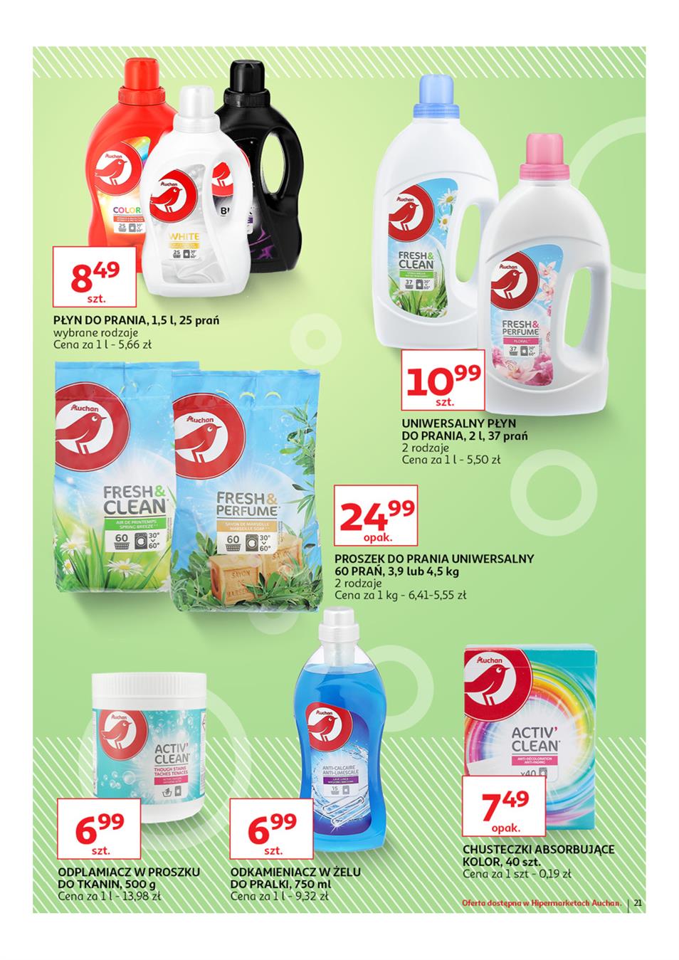 Gazetka Auchan Polska Sp. z o.o. nr 21 od 2019-03-14 do 2019-03-27