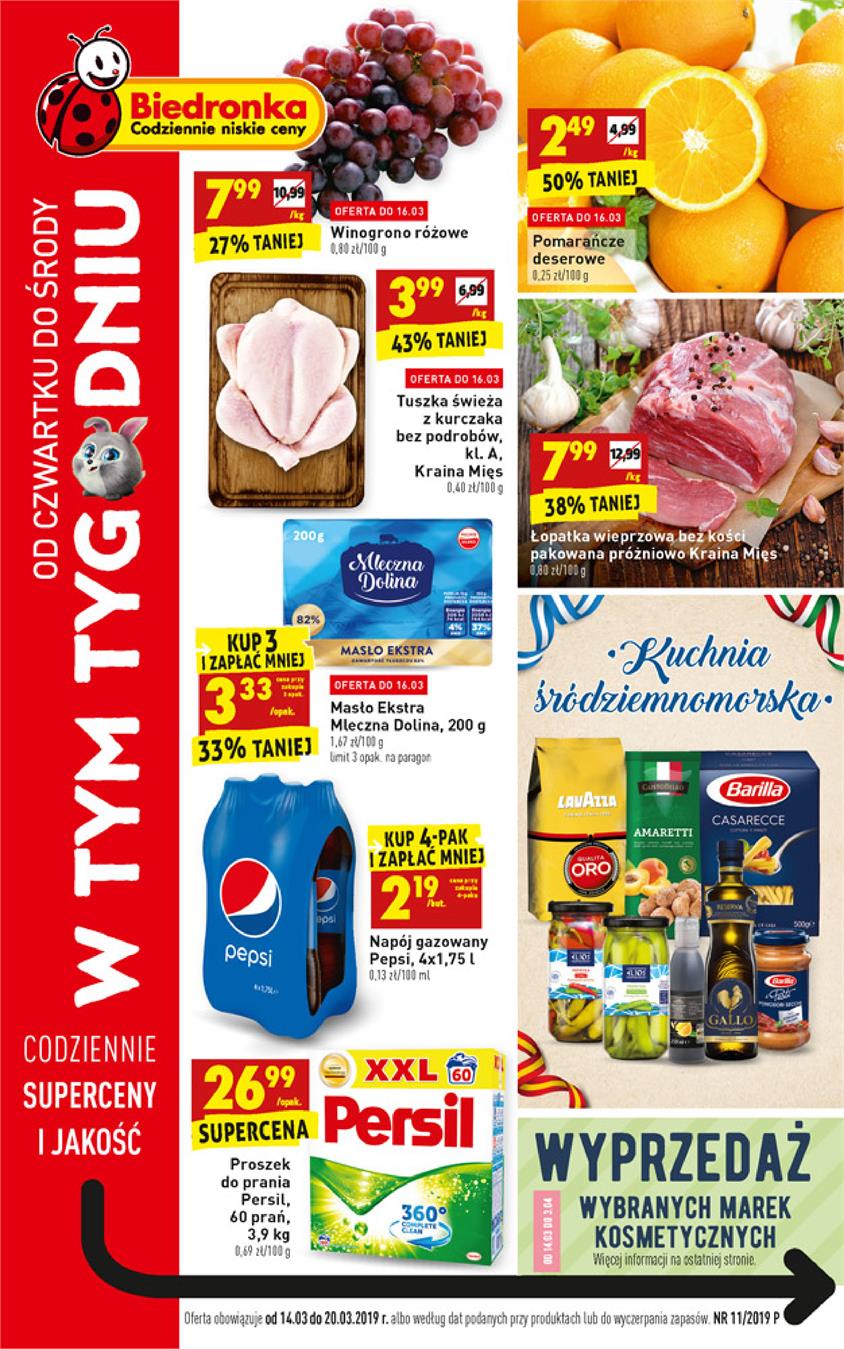 Gazetka Jeronimo Martins Polska SA nr 1 od 2019-03-14 do 2019-03-20