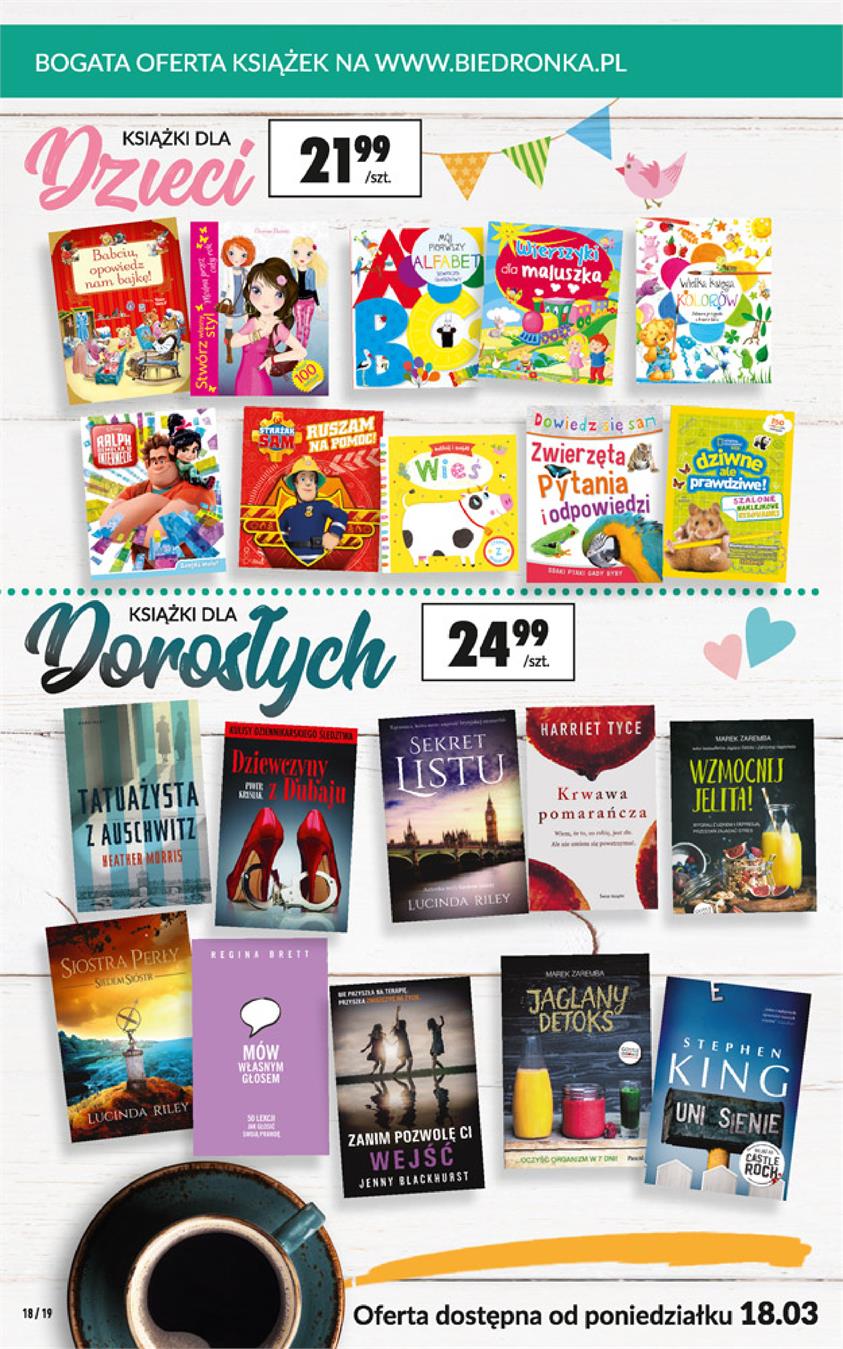 Gazetka Jeronimo Martins Polska SA nr 18 od 2019-03-18 do 2019-04-04