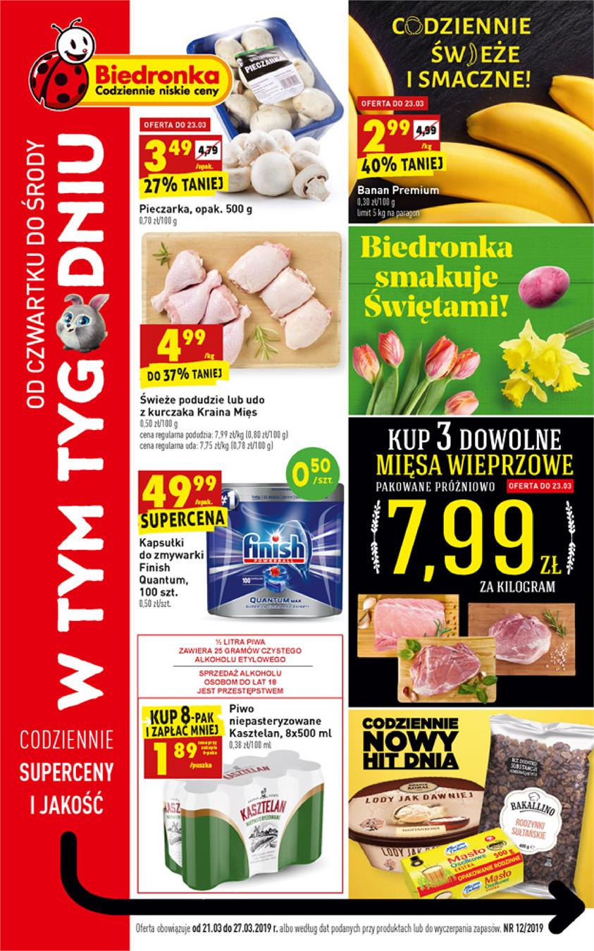 Gazetka Jeronimo Martins Polska SA nr 1 od 2019-03-21 do 2019-03-27