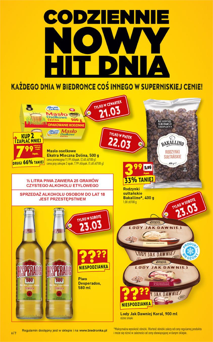 Gazetka Jeronimo Martins Polska SA nr 6 od 2019-03-21 do 2019-03-27