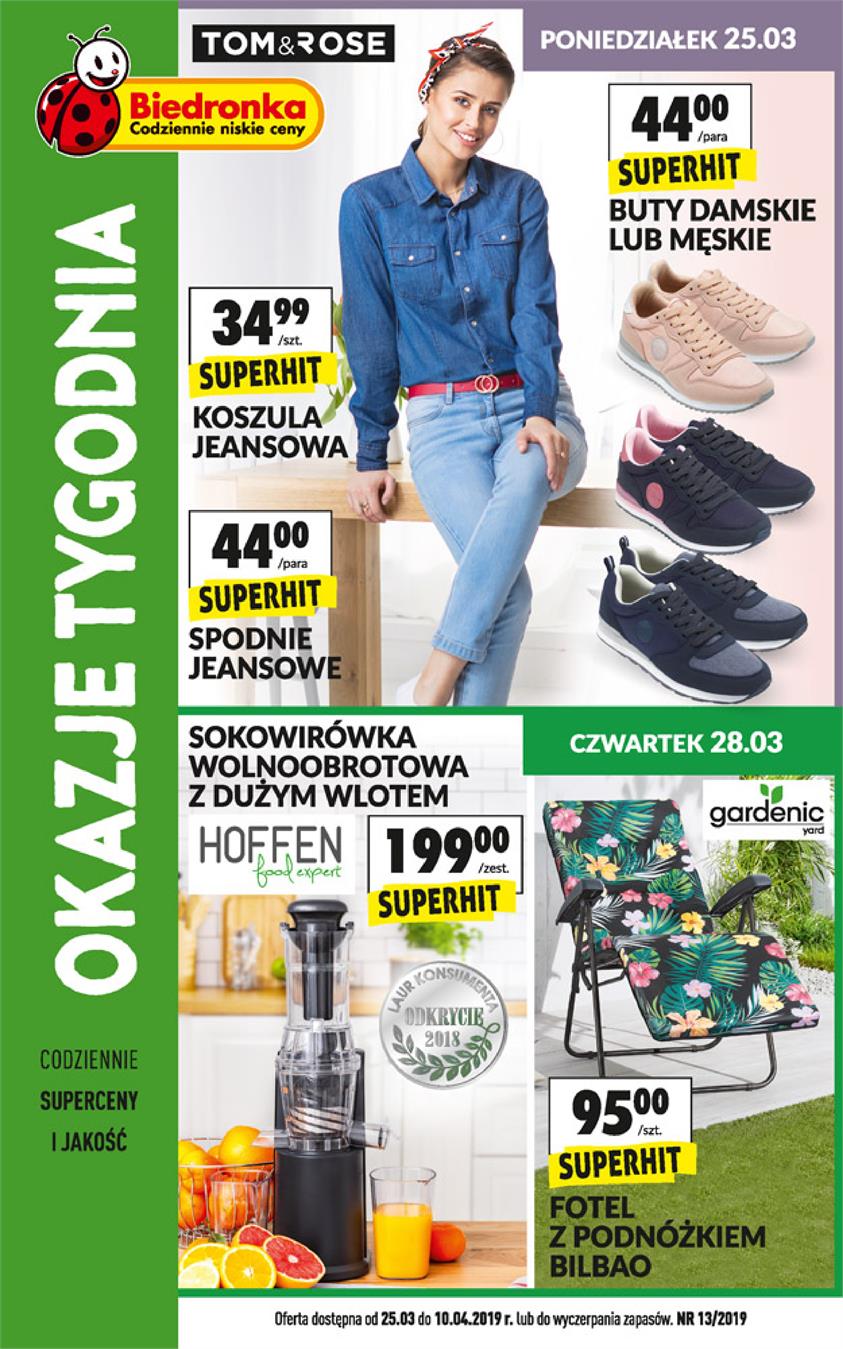 Gazetka Jeronimo Martins Polska SA nr 1 od 2019-03-25 do 2019-04-10