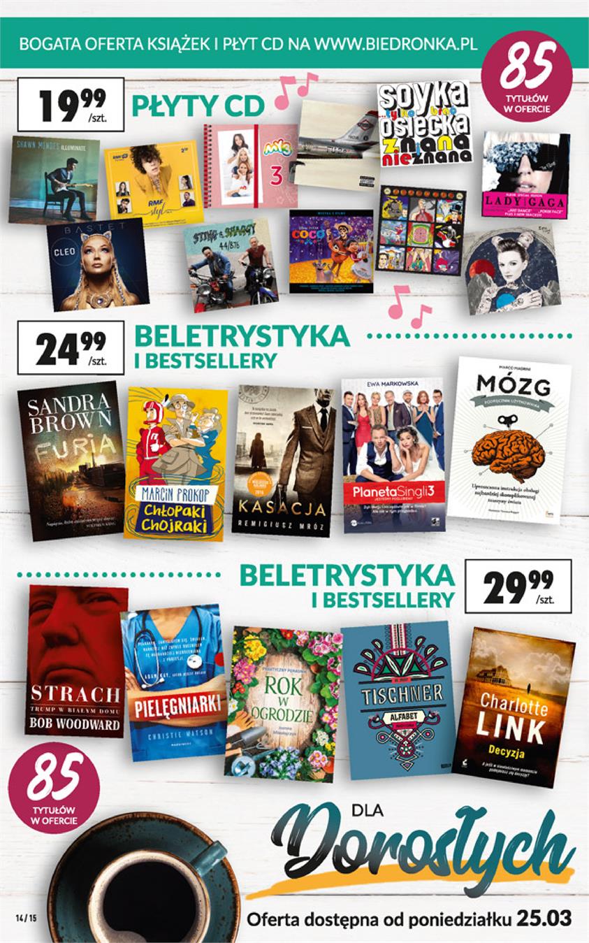 Gazetka Jeronimo Martins Polska SA nr 14 od 2019-03-25 do 2019-04-10