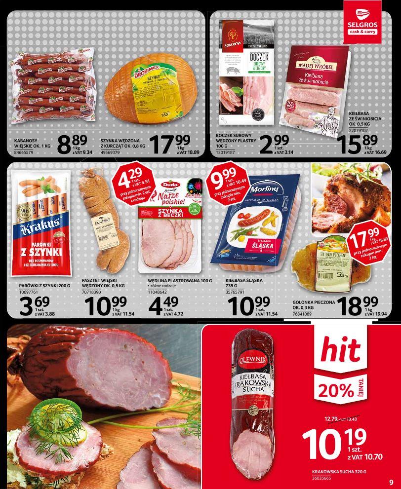 Gazetka Selgros Sp. z o.o. nr 9 od 2019-03-28 do 2019-04-10