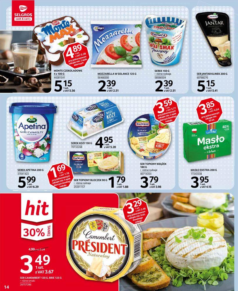 Gazetka Selgros Sp. z o.o. nr 14 od 2019-03-28 do 2019-04-10