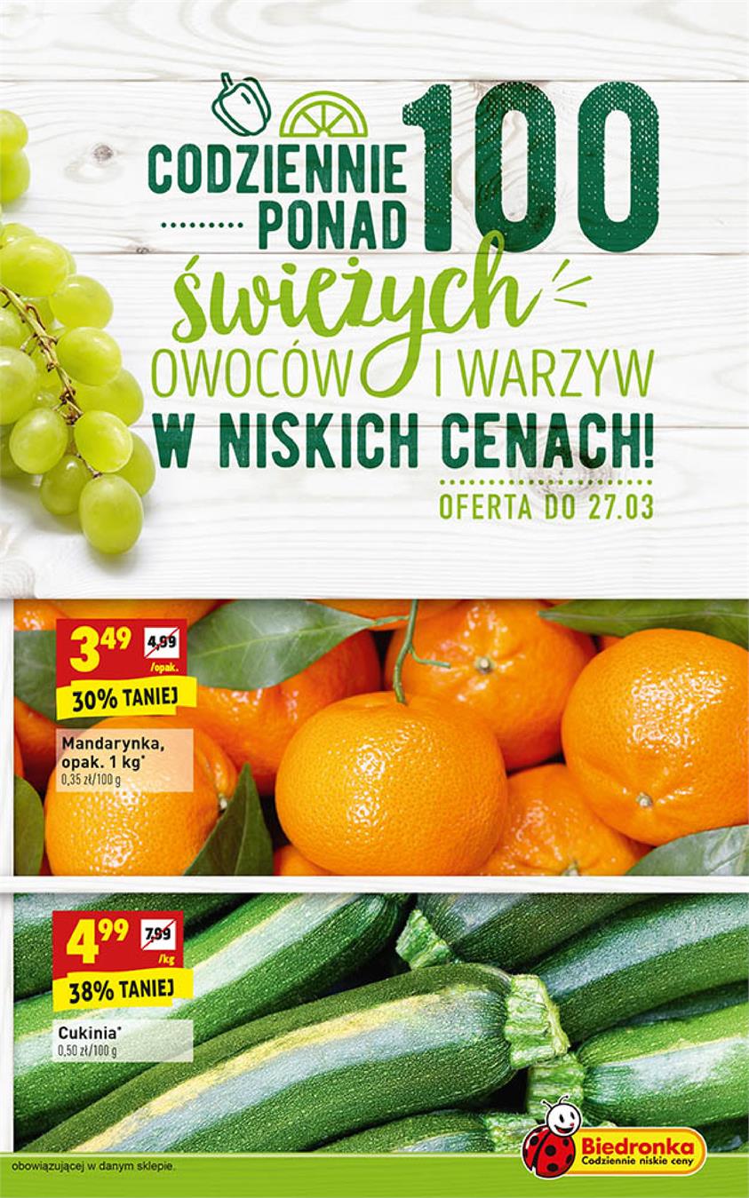 Gazetka Jeronimo Martins Polska SA nr 5 od 2019-03-25 do 2019-03-31