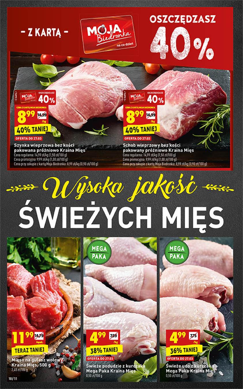 Gazetka Jeronimo Martins Polska SA nr 10 od 2019-03-25 do 2019-03-31