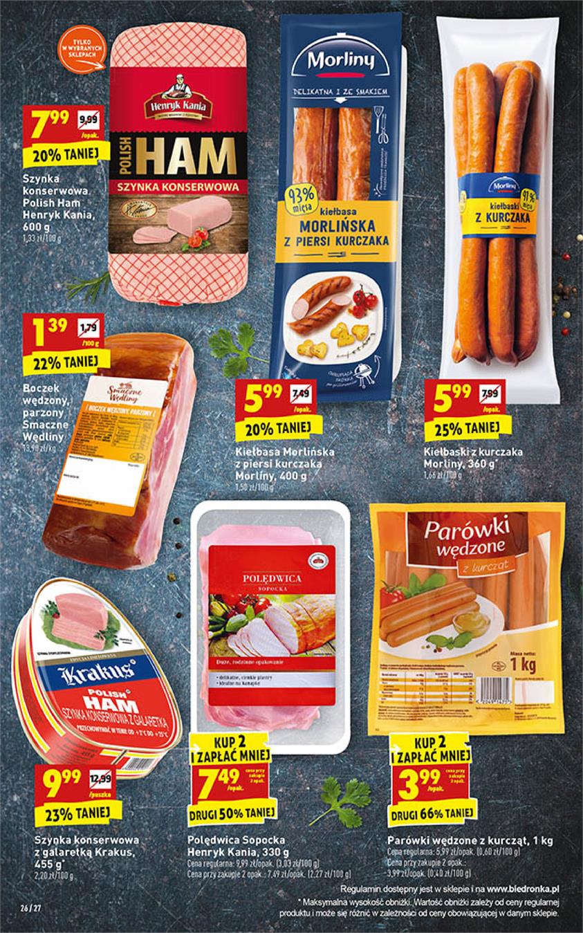 Gazetka Jeronimo Martins Polska SA nr 26 od 2019-03-25 do 2019-03-31