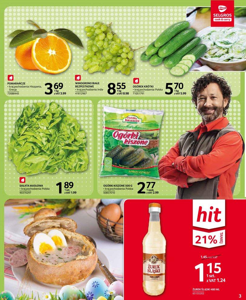 Gazetka Selgros Sp. z o.o. nr 3 od 2019-04-11 do 2019-04-24