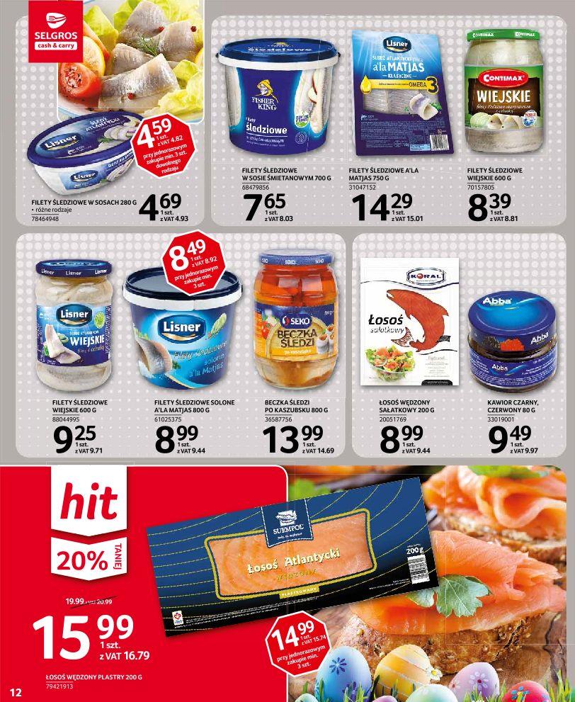 Gazetka Selgros Sp. z o.o. nr 12 od 2019-04-11 do 2019-04-24