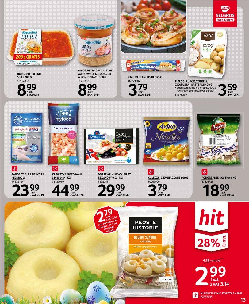 Gazetka Selgros Sp. z o.o. nr 13 od 2019-04-11 do 2019-04-24