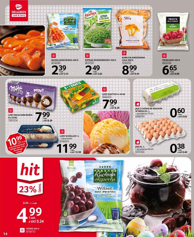 Gazetka Selgros Sp. z o.o. nr 14 od 2019-04-11 do 2019-04-24
