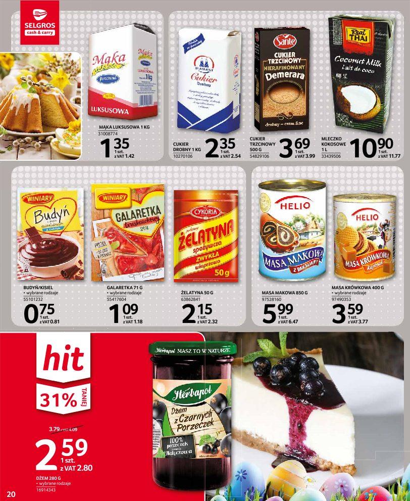 Gazetka Selgros Sp. z o.o. nr 20 od 2019-04-11 do 2019-04-24