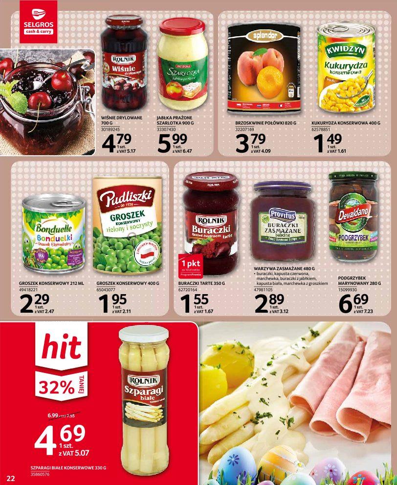 Gazetka Selgros Sp. z o.o. nr 22 od 2019-04-11 do 2019-04-24