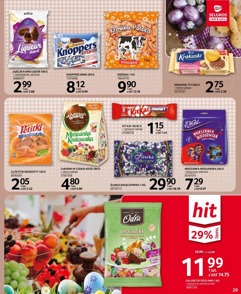 Gazetka Selgros Sp. z o.o. nr 29 od 2019-04-11 do 2019-04-24