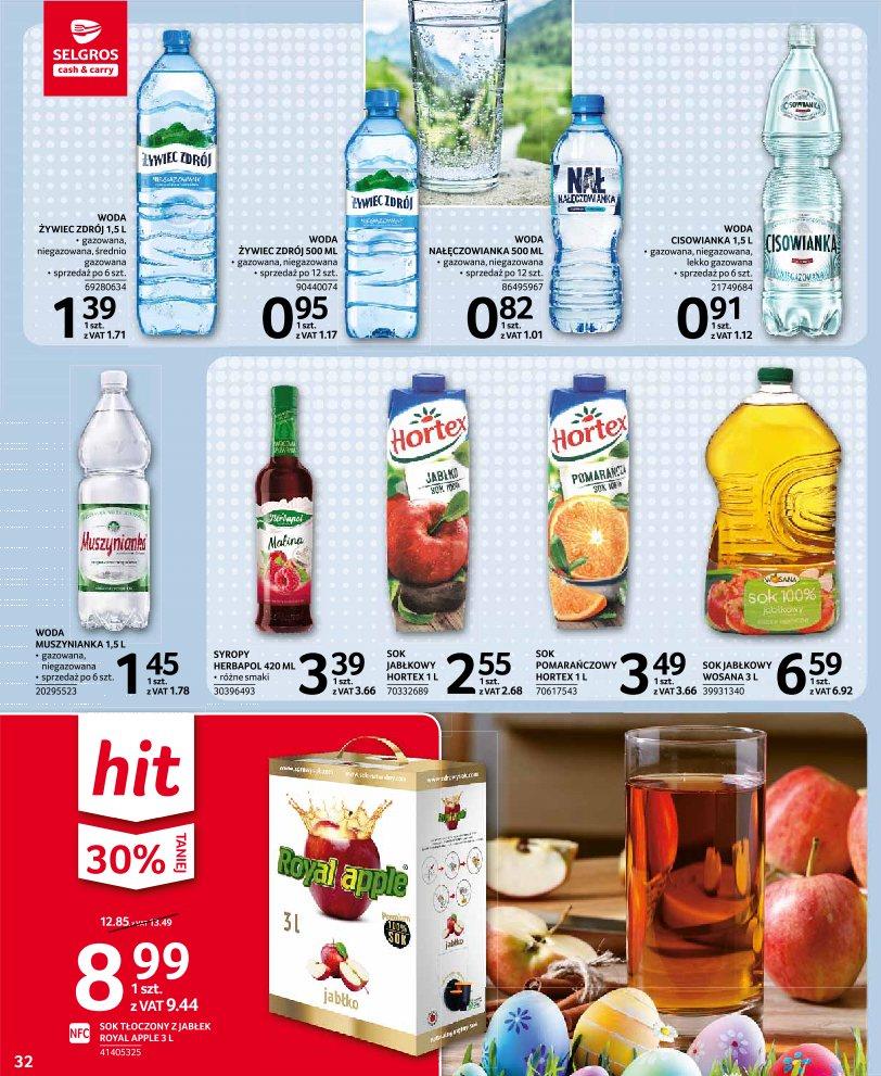 Gazetka Selgros Sp. z o.o. nr 32 od 2019-04-11 do 2019-04-24