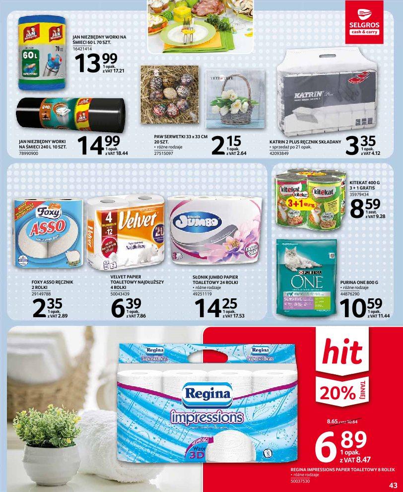 Gazetka Selgros Sp. z o.o. nr 39 od 2019-04-11 do 2019-04-24