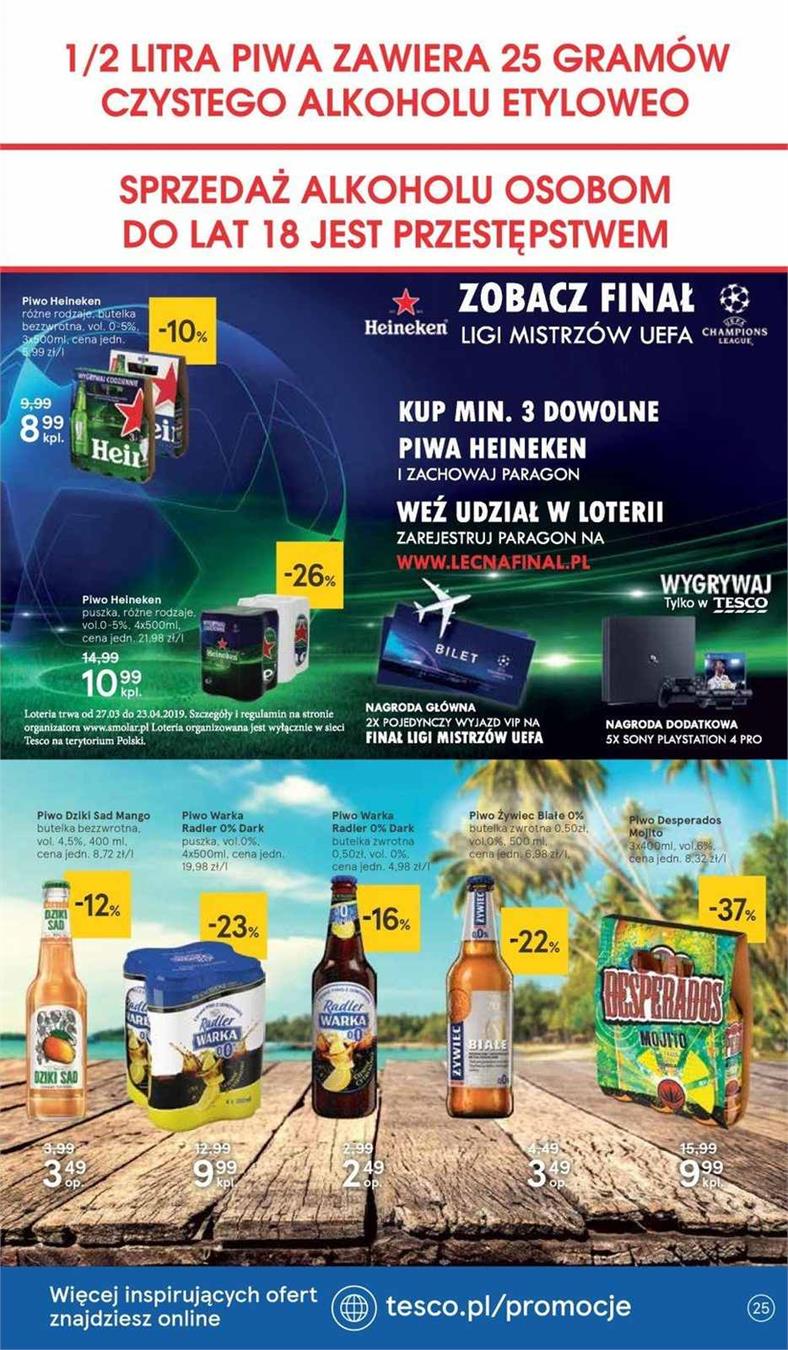 Gazetka Tesco Polska Sp. z o.o. nr 18 od 2019-04-11 do 2019-04-20