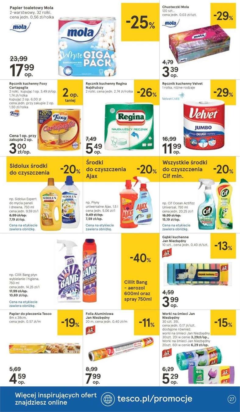Gazetka Tesco Polska Sp. z o.o. nr 20 od 2019-04-11 do 2019-04-20