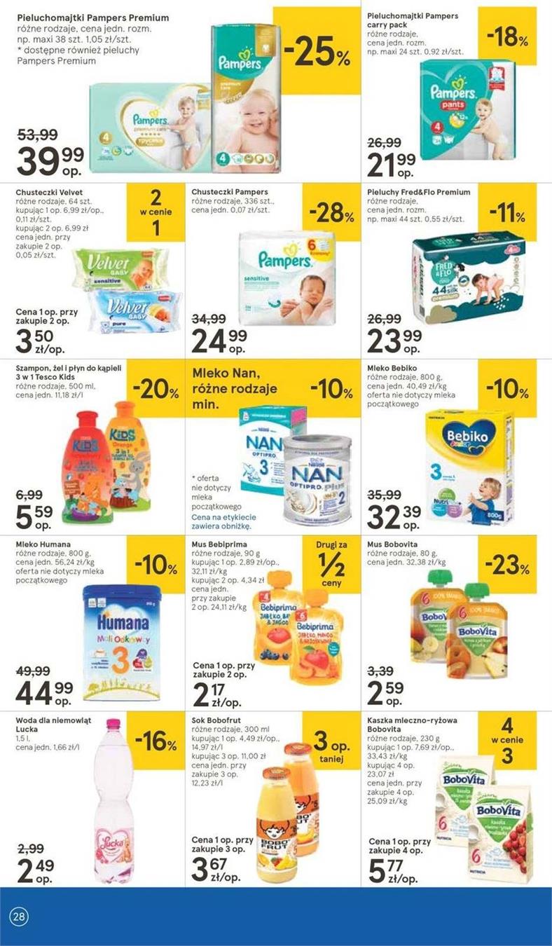 Gazetka Tesco Polska Sp. z o.o. nr 21 od 2019-04-11 do 2019-04-20