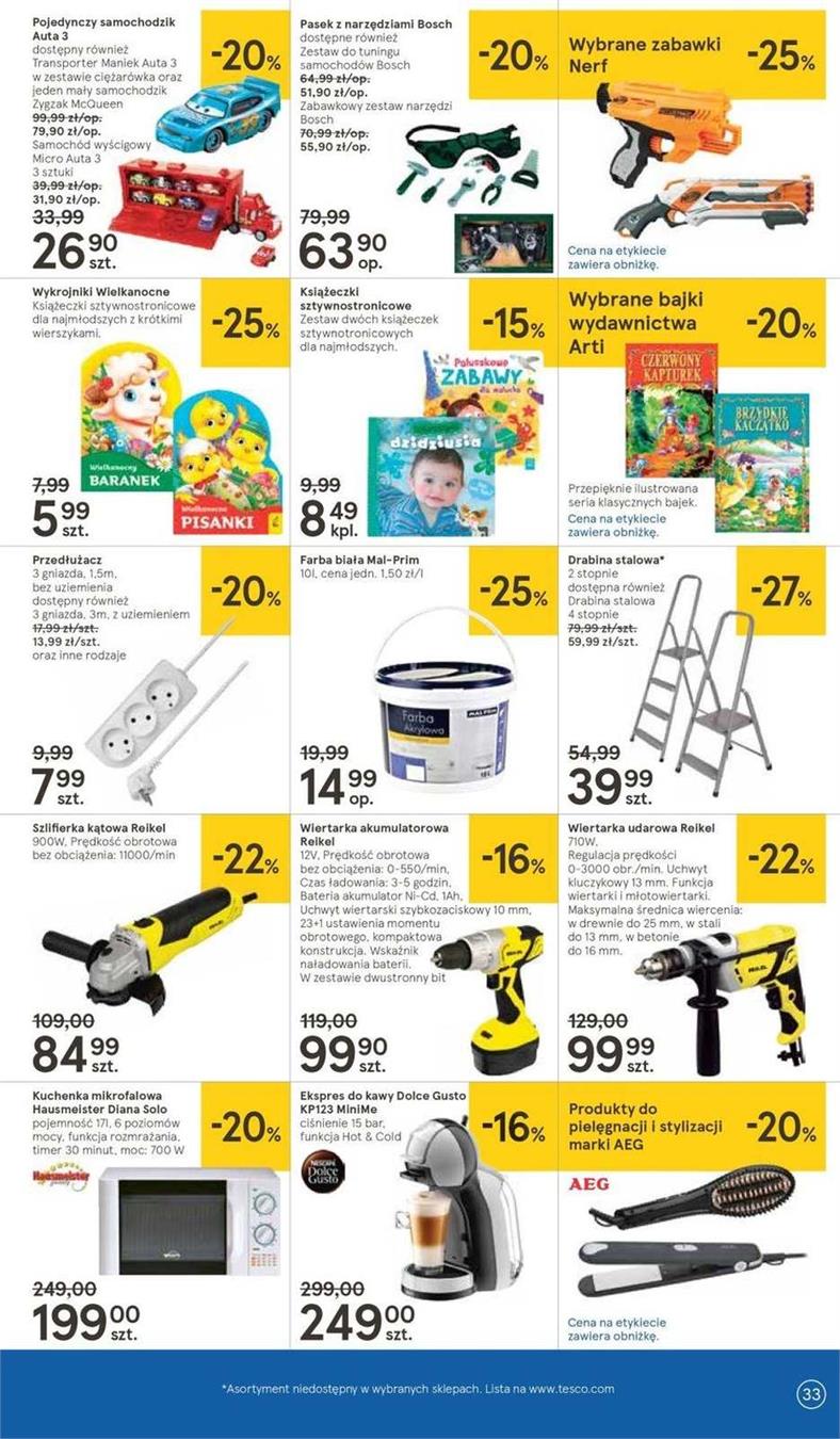 Gazetka Tesco Polska Sp. z o.o. nr 27 od 2019-04-11 do 2019-04-20