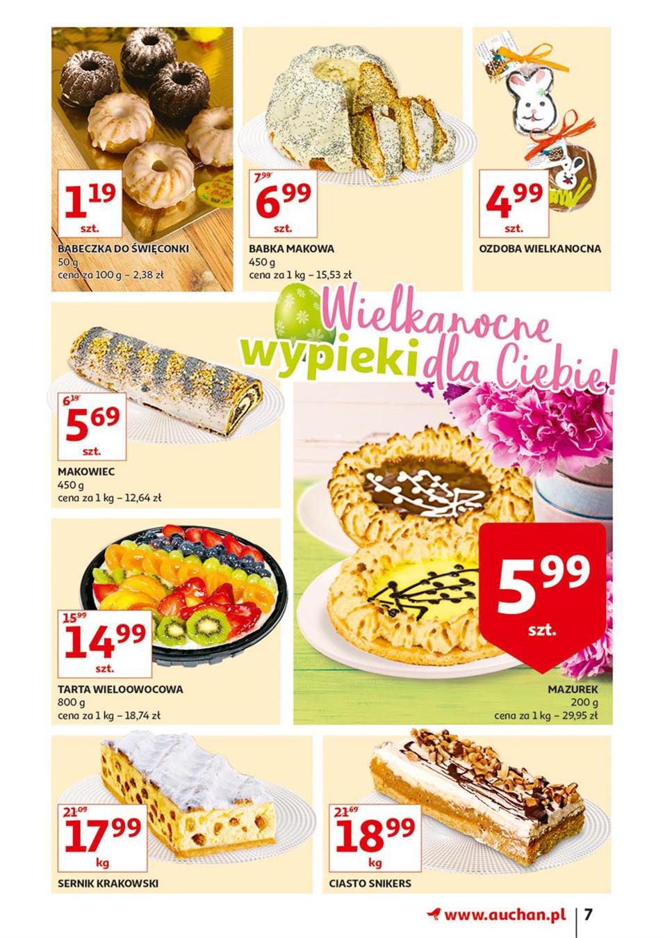 Gazetka Auchan Polska Sp. z o.o. nr 7 od 2019-04-11 do 2019-04-20