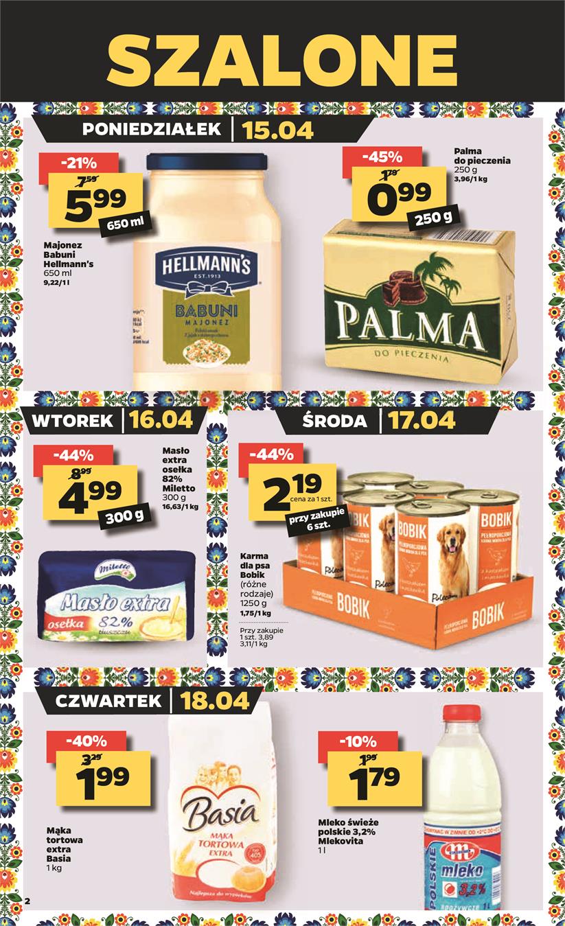 Gazetka Netto Sp. z o.o. nr 2 od 2019-04-15 do 2019-04-20