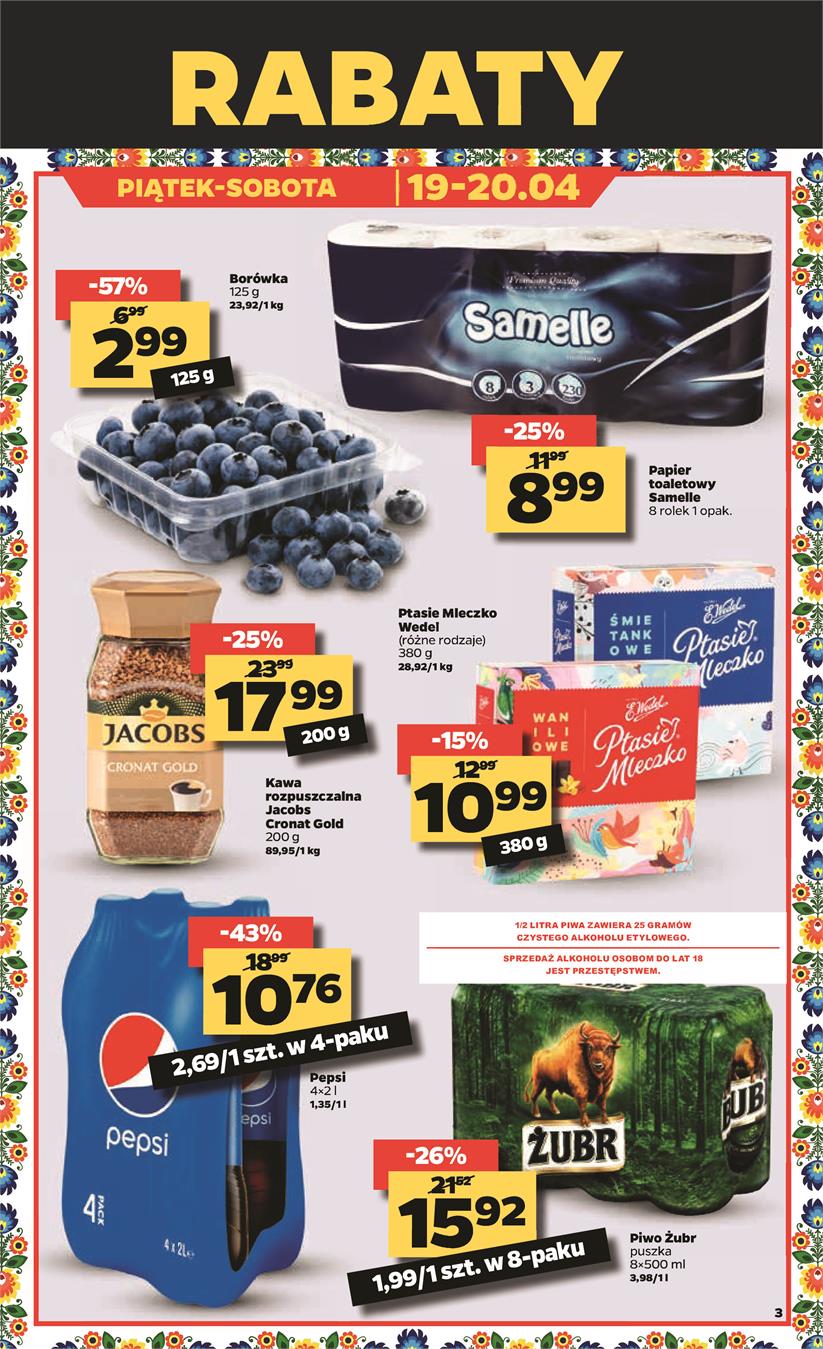 Gazetka Netto Sp. z o.o. nr 3 od 2019-04-15 do 2019-04-20