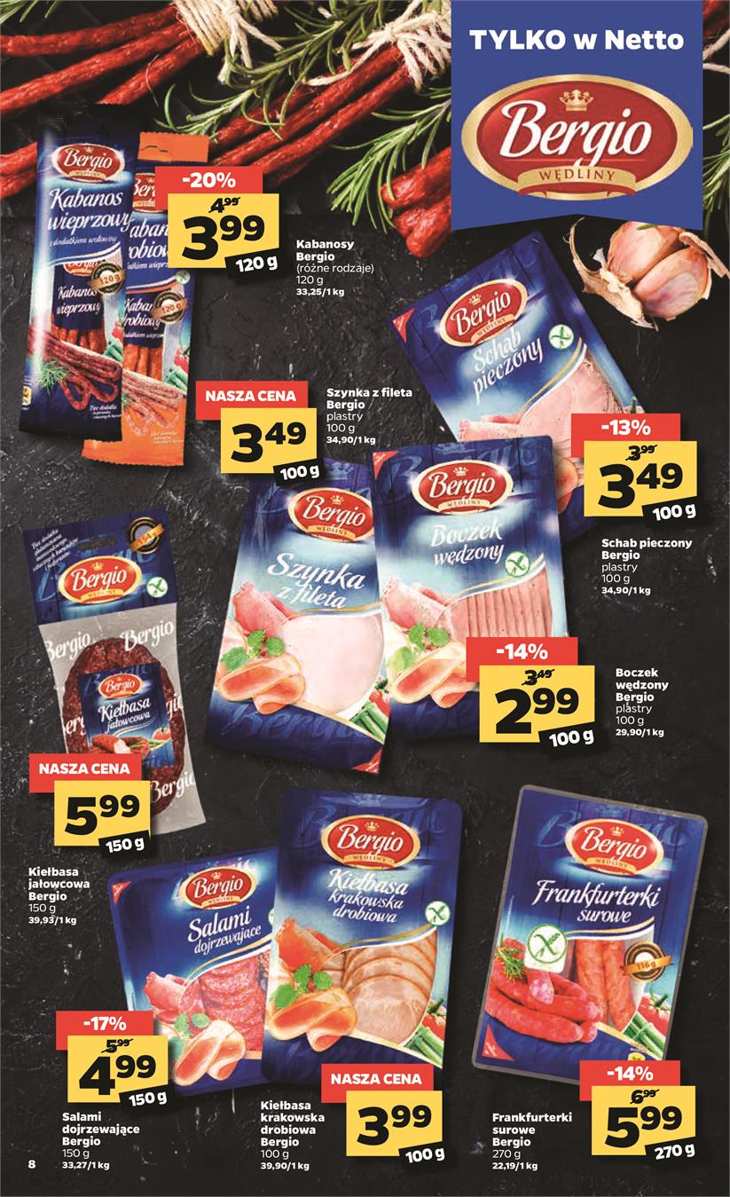 Gazetka Netto Sp. z o.o. nr 8 od 2019-04-15 do 2019-04-20
