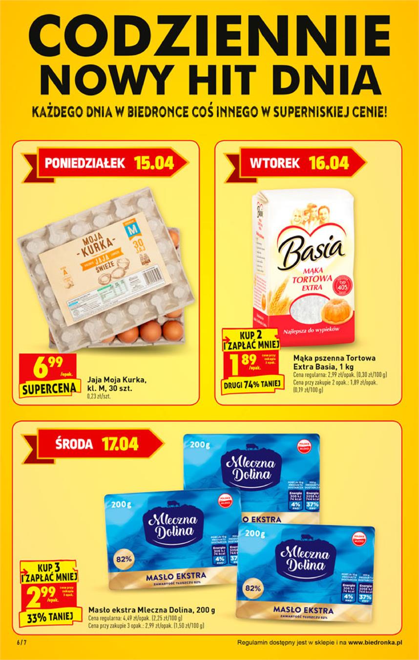 Gazetka Jeronimo Martins Polska SA nr 6 od 2019-04-15 do 2019-04-20