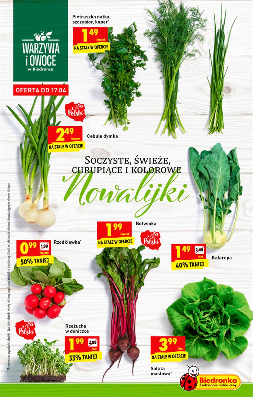 Gazetka Jeronimo Martins Polska SA nr 7 od 2019-04-15 do 2019-04-20
