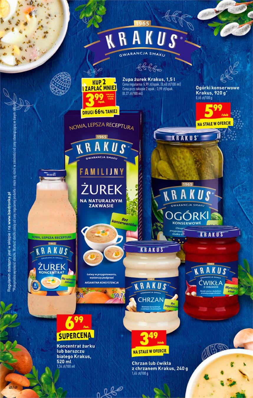 Gazetka Jeronimo Martins Polska SA nr 48 od 2019-04-15 do 2019-04-20