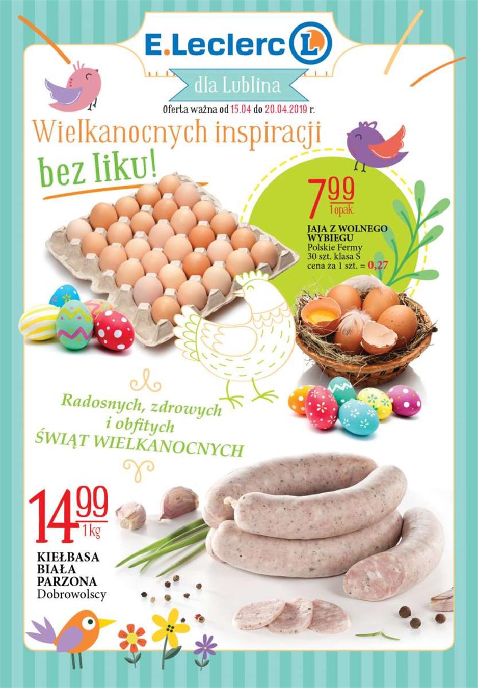 Gazetka Galec Sp. z o.o nr 1 od 2019-04-15 do 2019-04-20