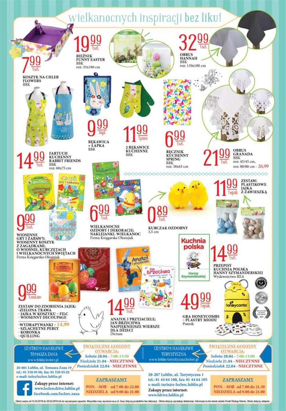 Gazetka Galec Sp. z o.o nr 8 od 2019-04-15 do 2019-04-20