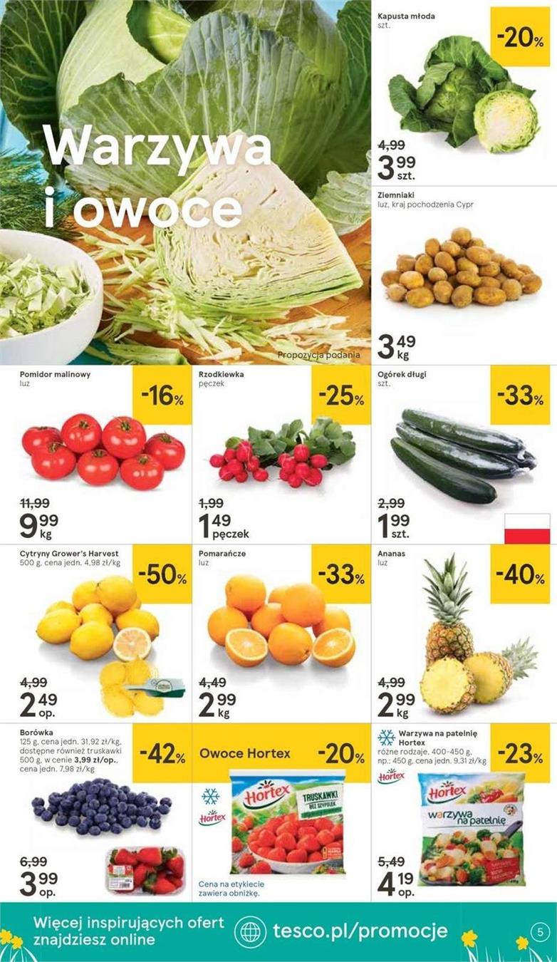 Gazetka Tesco Polska Sp. z o.o. nr 8 od 2019-04-16 do 2019-04-20