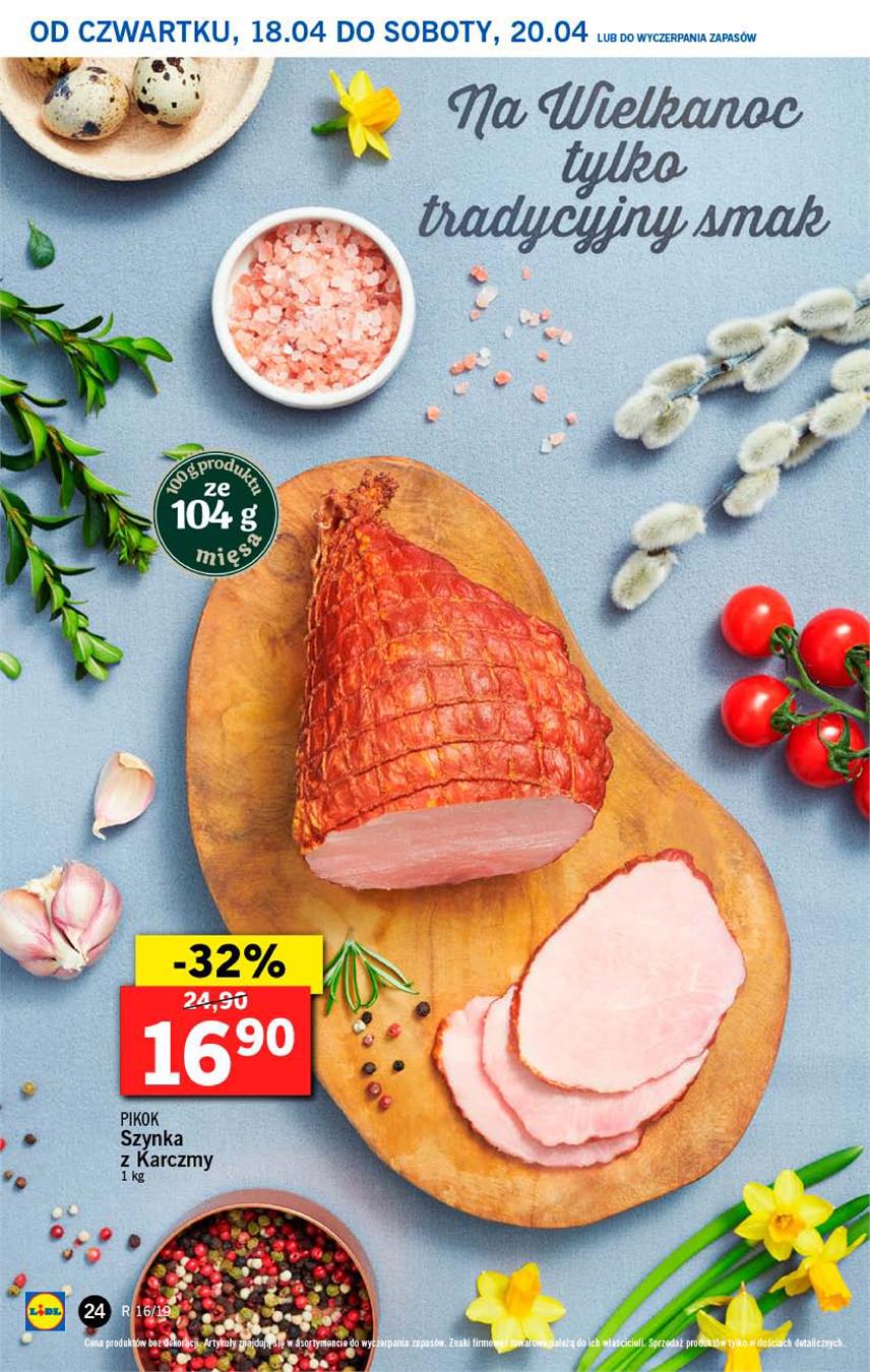 Gazetka Lidl Polska Sp. z o.o. nr 24 od 2019-04-18 do 2019-04-20
